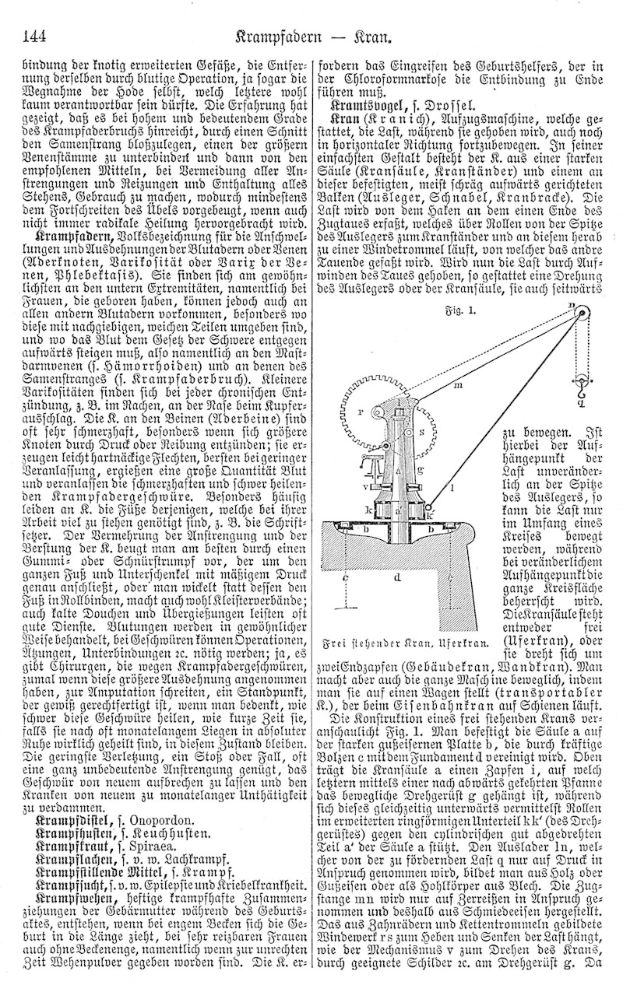 Eine Seite aus einem Buch, die eine Zeichnung einer Maschine zeigt, mit dem Text "Deutsches Patent 114,000,000" und die Maschinenillustration auf der rechten Seite positioniert.
