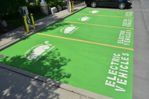 Dieser Parkhaus jetzt Strom erzeugt